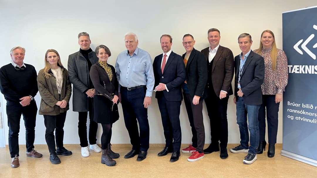 Heimsókn frá Samtökum iðnaðarins